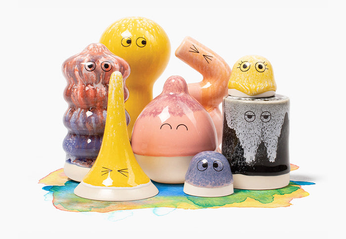 Buy Studio Arhoj Ghost & Familia Ceramic Figurines