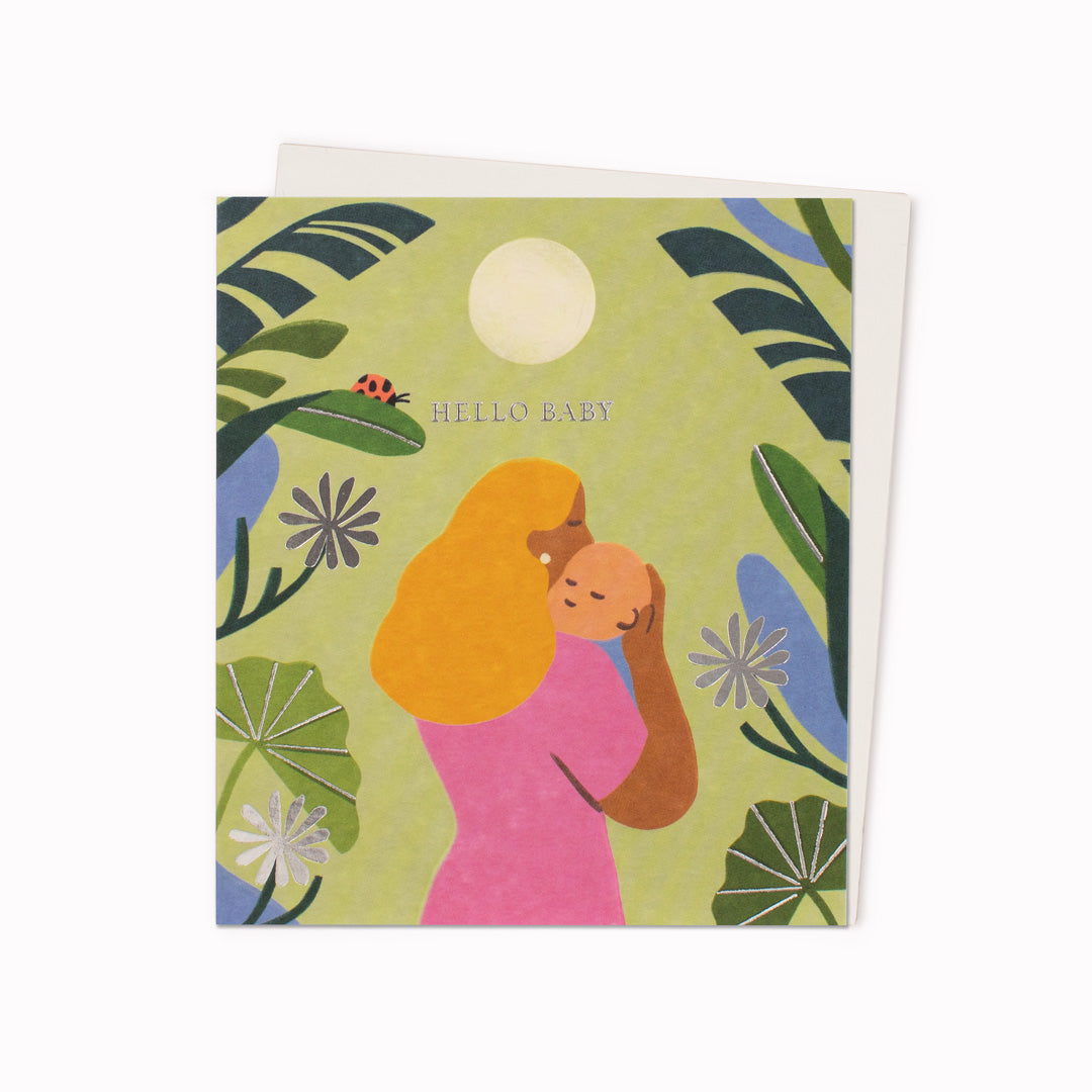 Hello Baby | New Baby Greeting Card