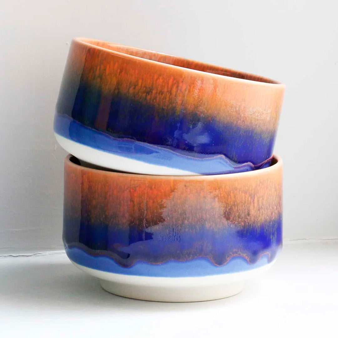 Danish Designers Studio Arhoj are renowned for their unique and colourful ceramics and this Andromeda Green Munch Bowl is no exception, perfect for soups, pasta also heaps of cereal!