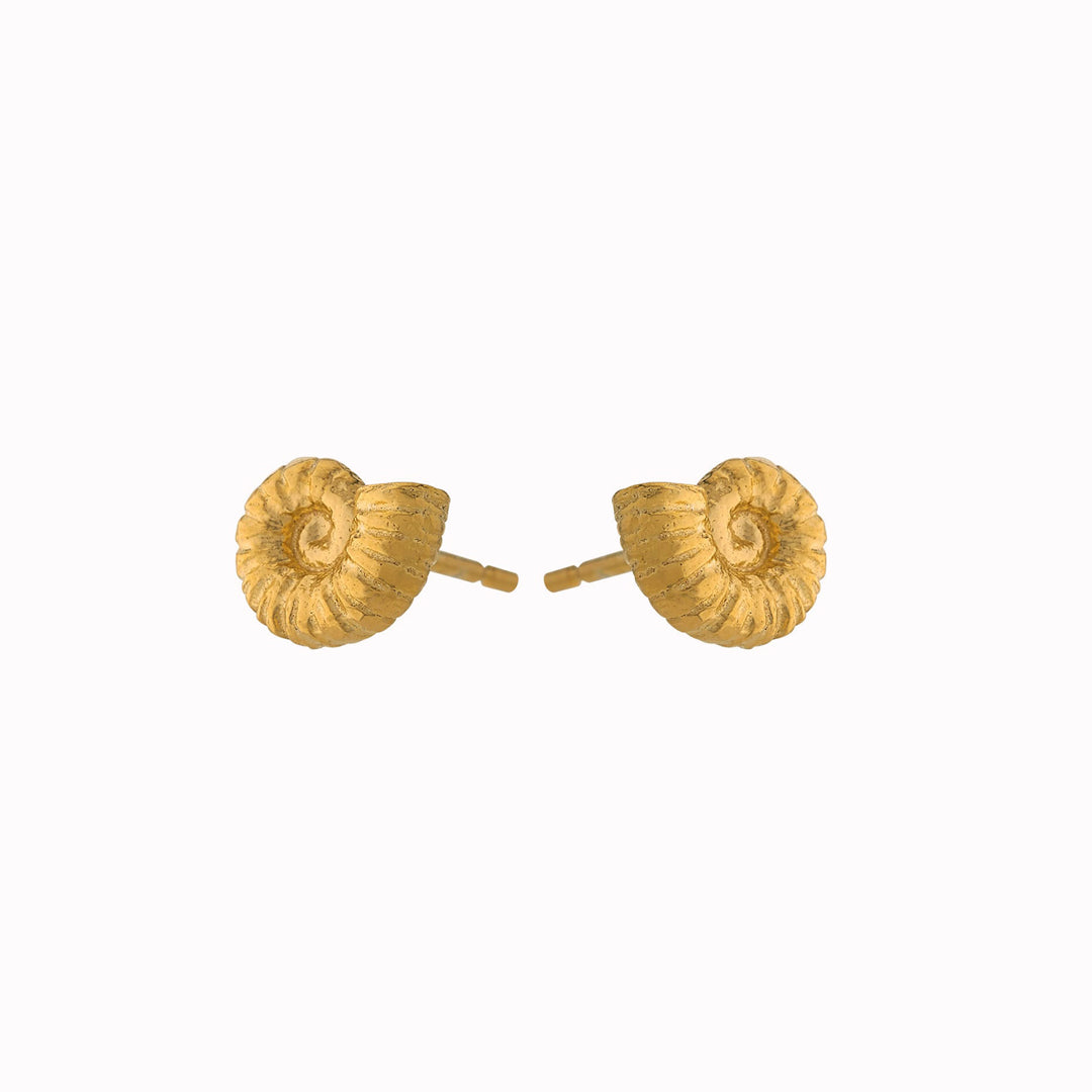 Ammonite Earrings are from the Natural History collection by Alex Monroe, an homage to history