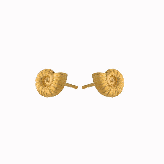 Ammonite Earrings are from the Natural History collection by Alex Monroe, an homage to history