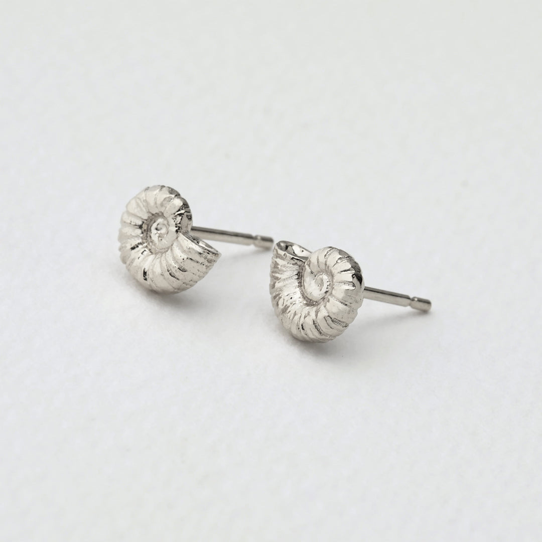 Ammonite Earrings are from the Natural History collection by Alex Monroe, an homage to history