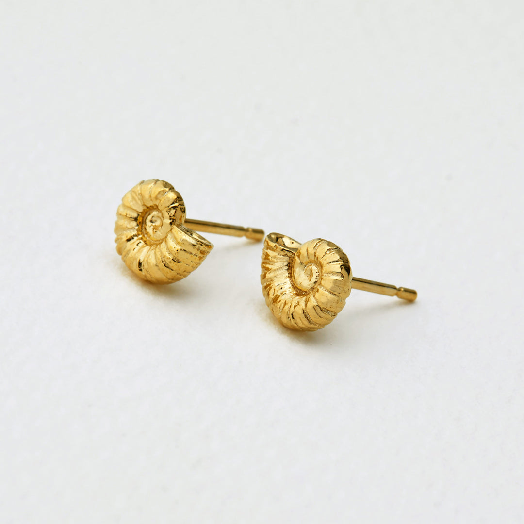 Ammonite Earrings are from the Natural History collection by Alex Monroe, an homage to history
