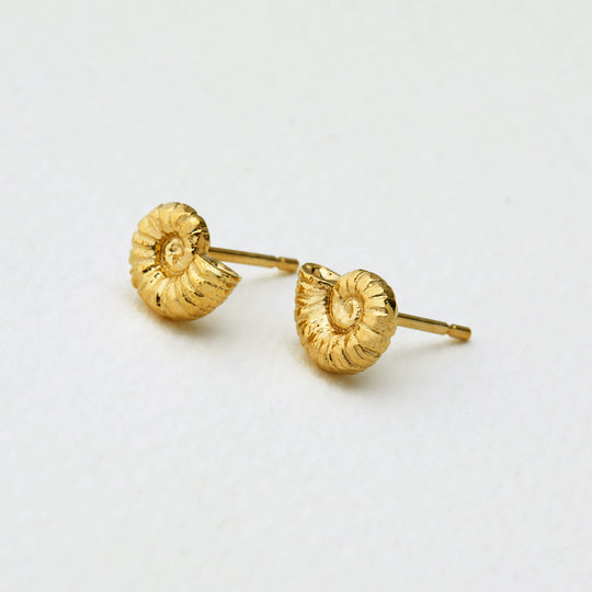 Ammonite Earrings are from the Natural History collection by Alex Monroe, an homage to history