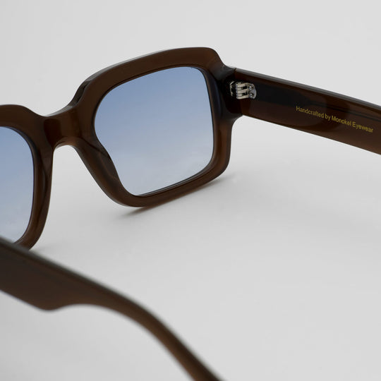 Apollo | Sunglasses | Chocolate / Blue Gradient Lens