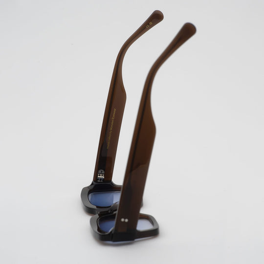 Apollo | Sunglasses | Chocolate / Blue Gradient Lens