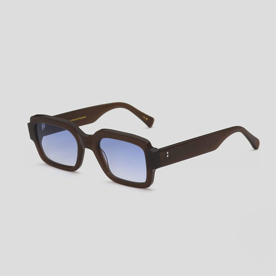 Apollo | Sunglasses | Chocolate / Blue Gradient Lens
