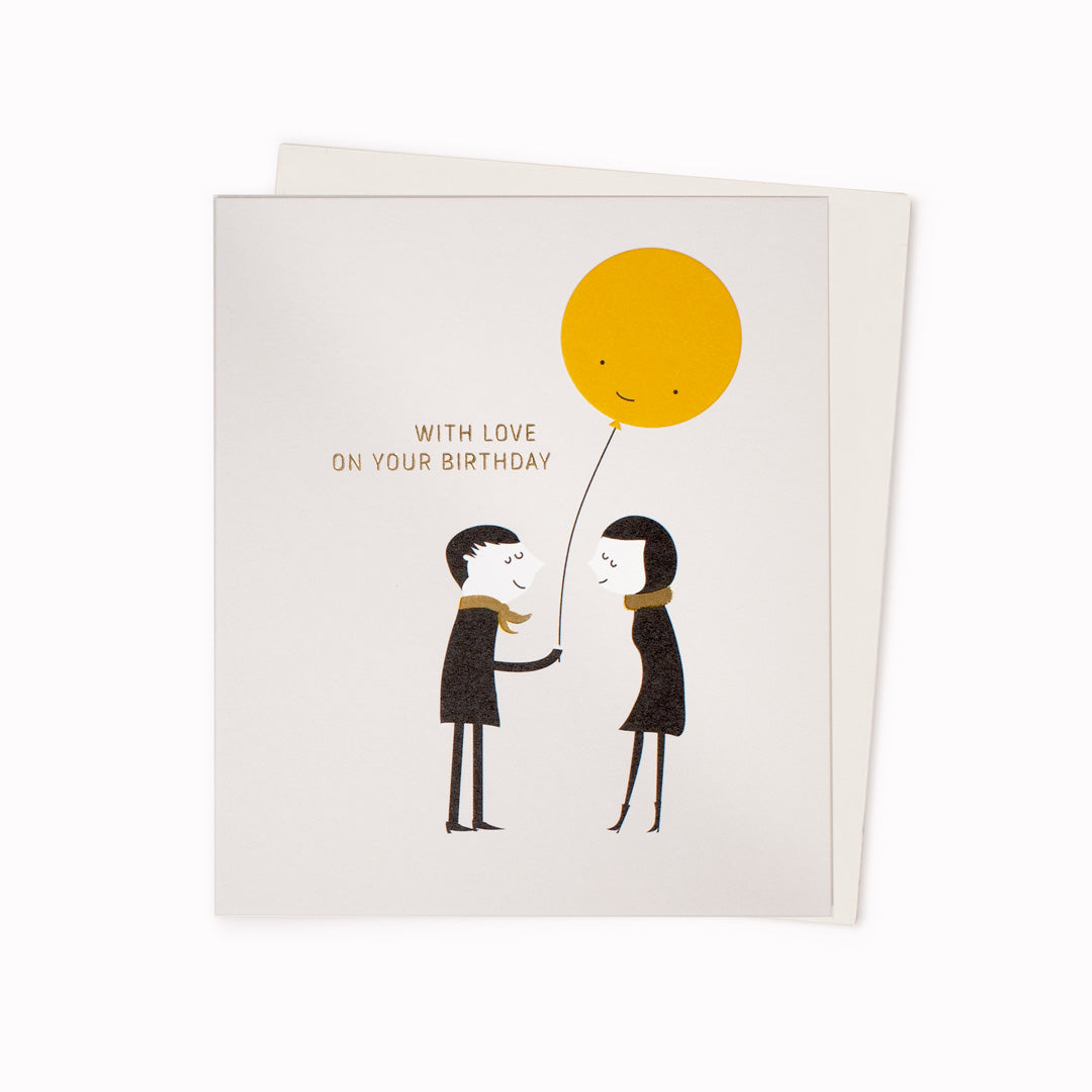 With Love on Your Birthday | Birthday Greeting Card