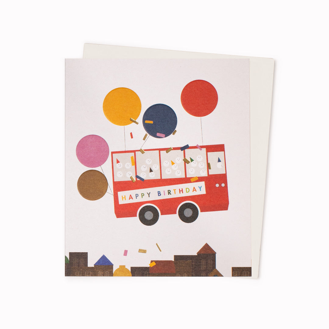Birthday Bus | Birthday Greeting Card