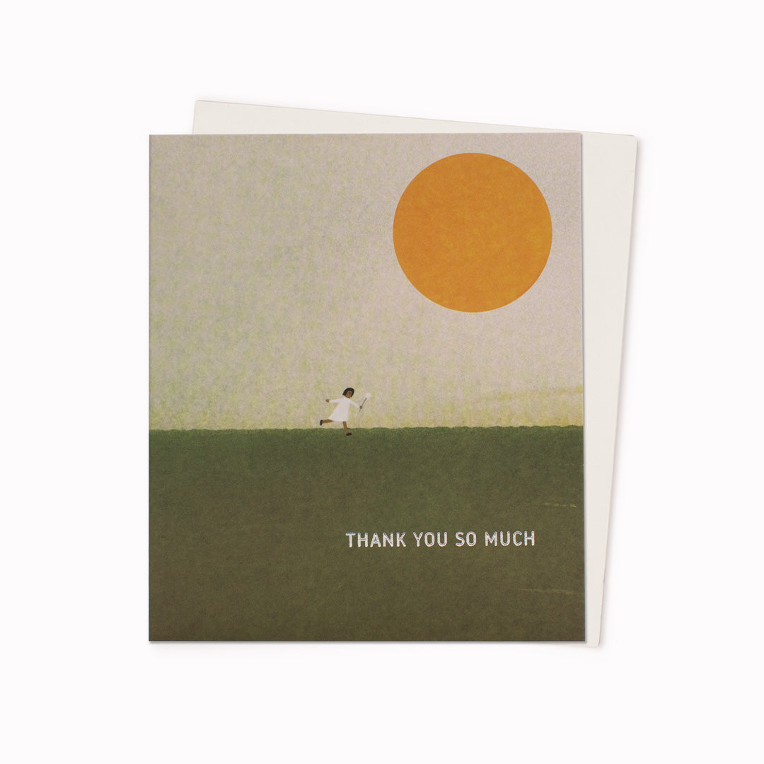 Thank You Flower | Thank You So Much Greeting Card