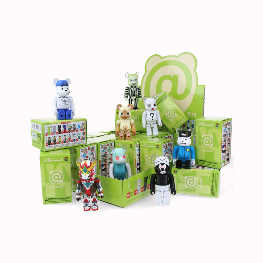 Each Bearbrick in the series stands at 70mm tall and comes in a mystery foil packaging, adding an element of surprise to every purchase. 
