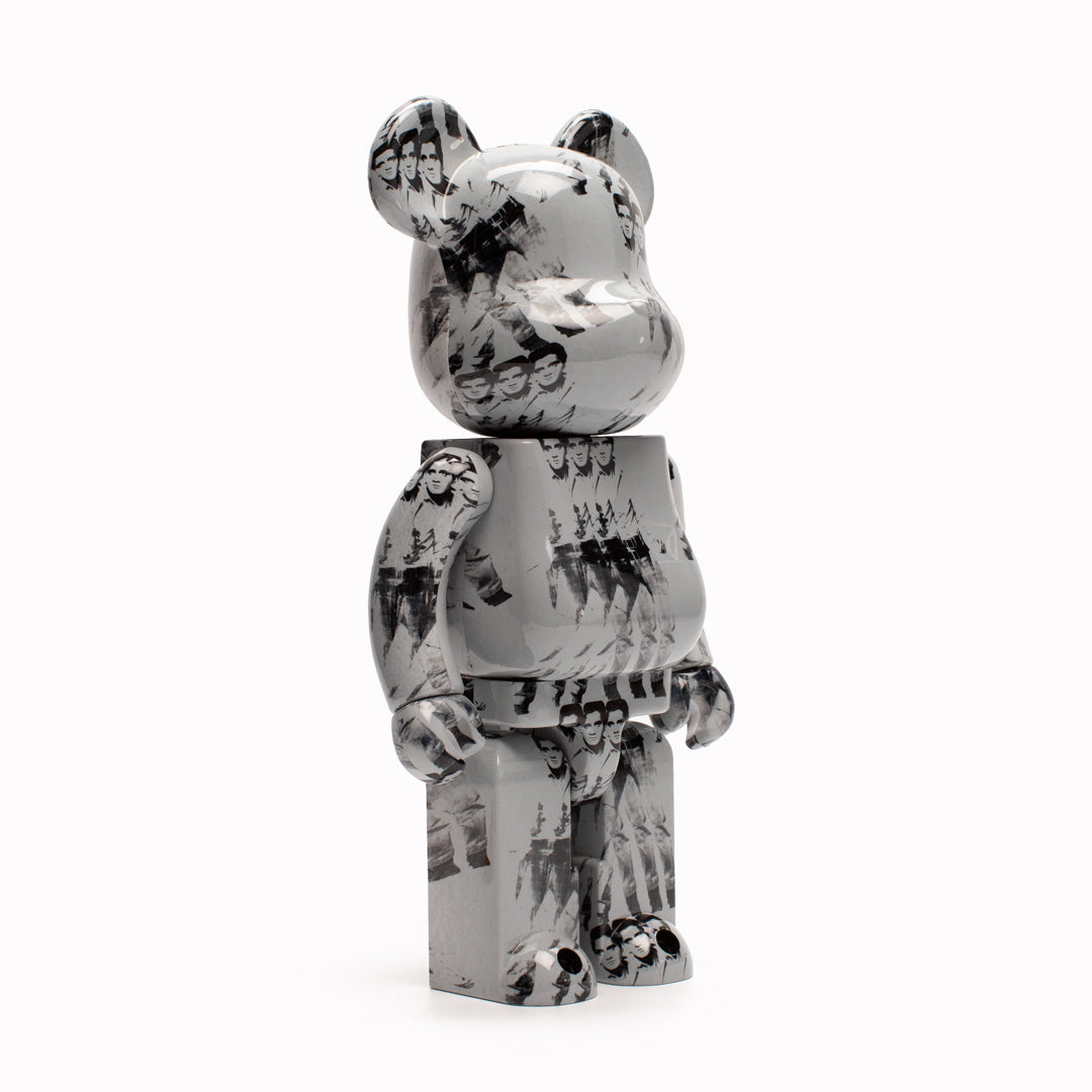 Bearbrick 400% + 100% | Designer Art Toy | Warhol Elvis