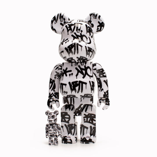 Bearbrick 400% + 100% | Designer Art Toy | Krink x LYFT