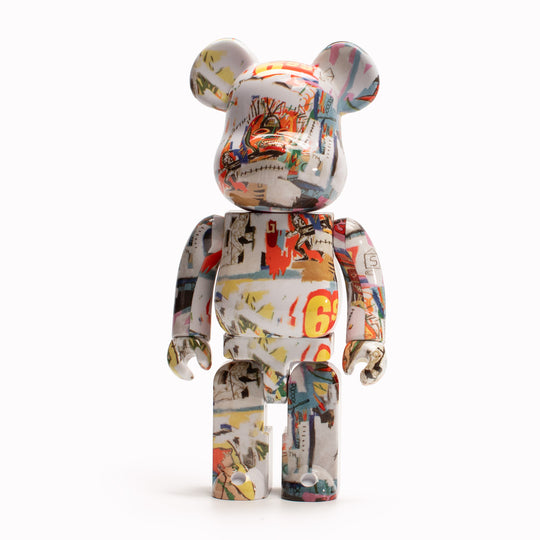 Bearbrick 400% | Designer Art Toy | Warhol x Basquiat