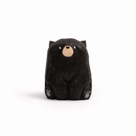 Black Bear | Handmade Wooden Animal | Large