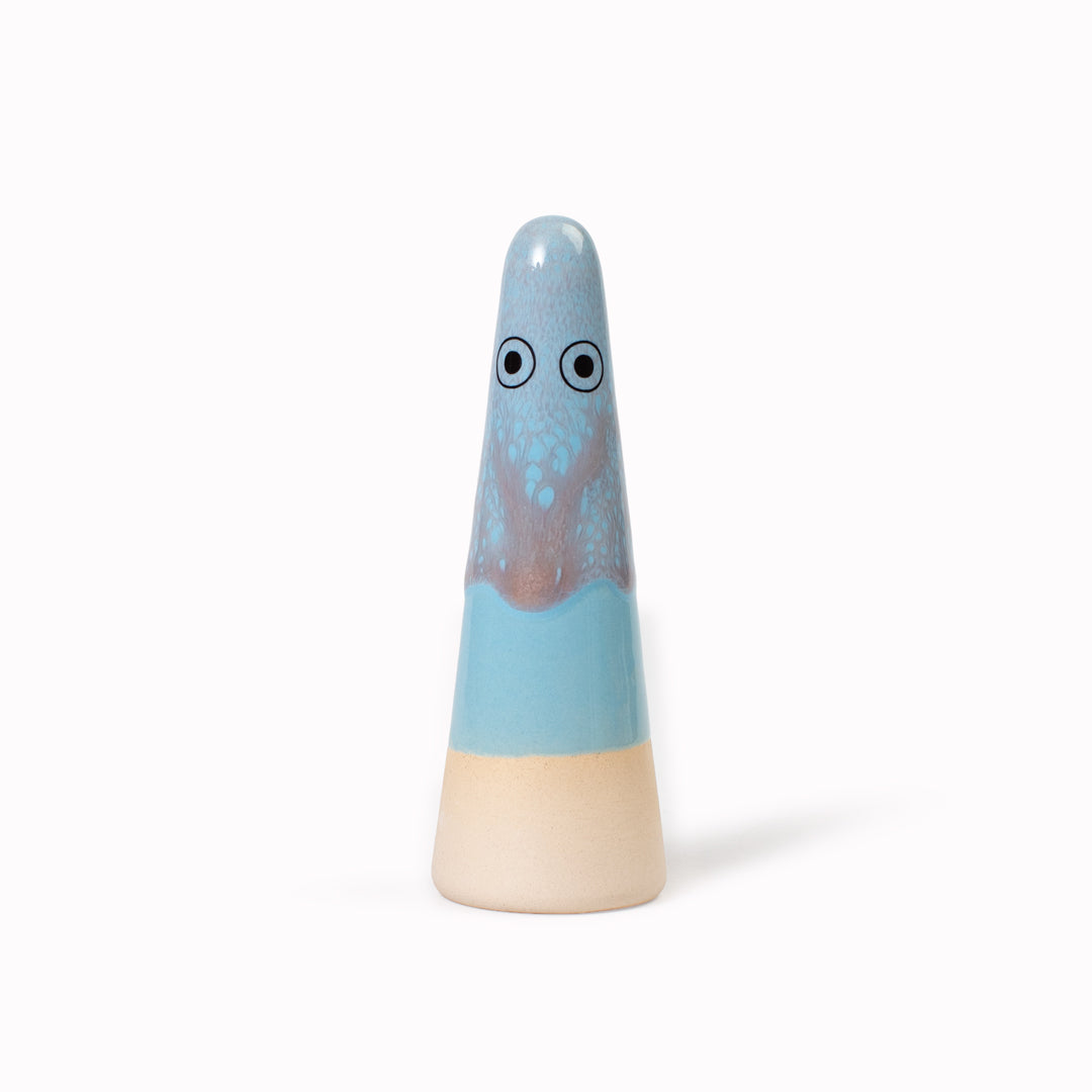 The blue hued adorable Ghosts provides a contemporary ornamental colour punch and personality to your home decor and also doubles as a ring holder.The blue hued adorable Ghosts provides a contemporary ornamental colour punch and personality to your home decor and also doubles as a ring holder.