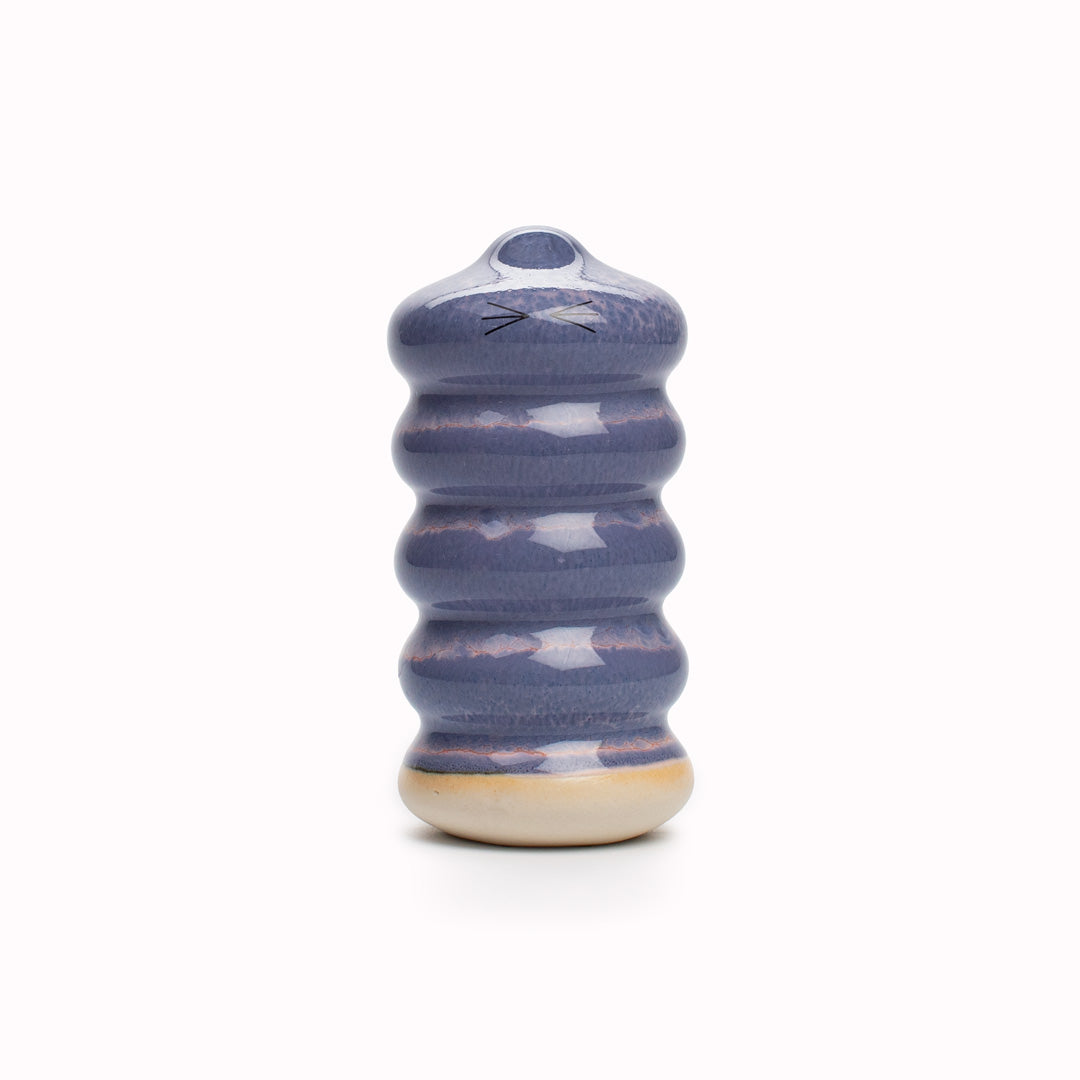 Japanese Inspired Ceramic Figurines Collection on table from Studio Arhoj