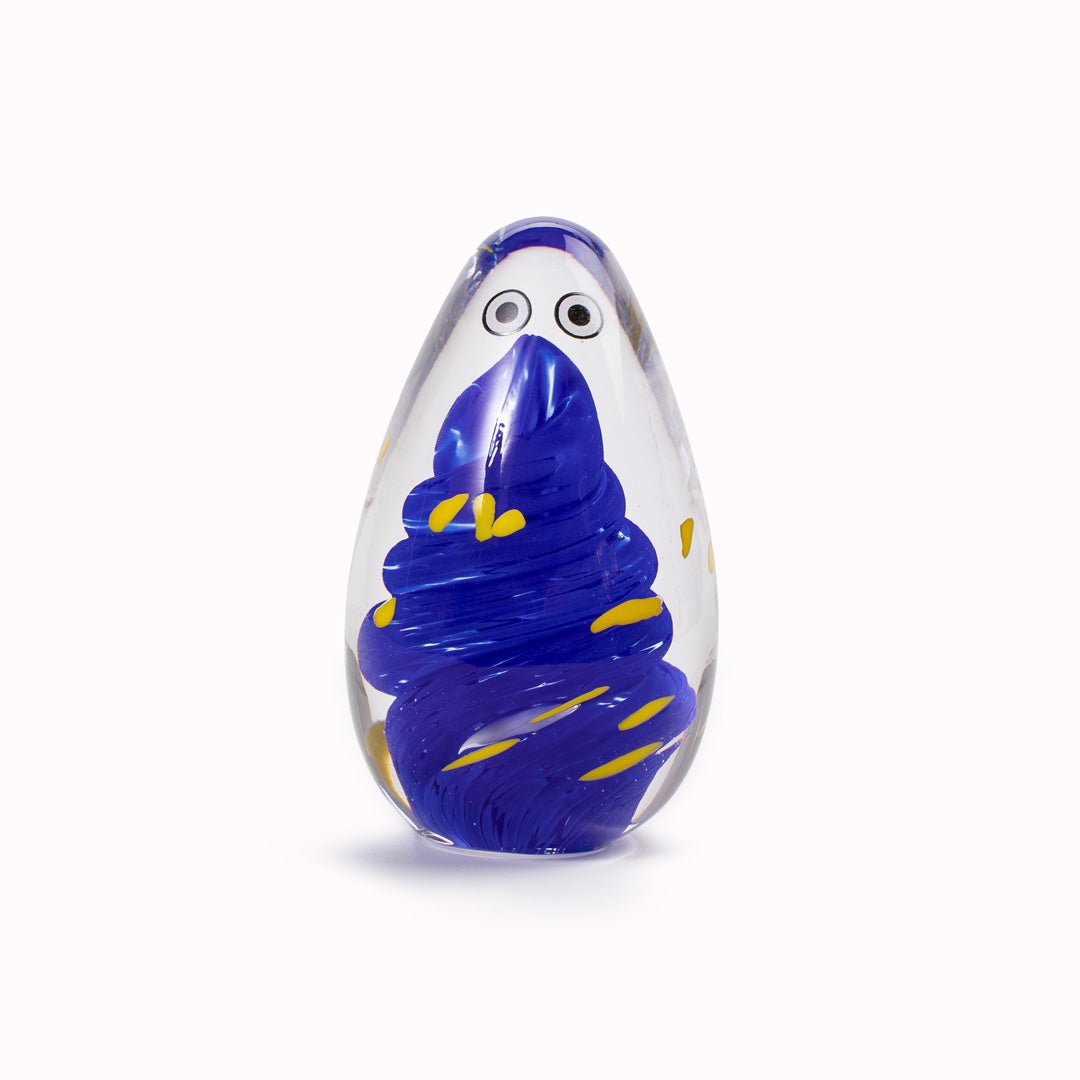 Crystal Blob | Glass Figurine | Egg