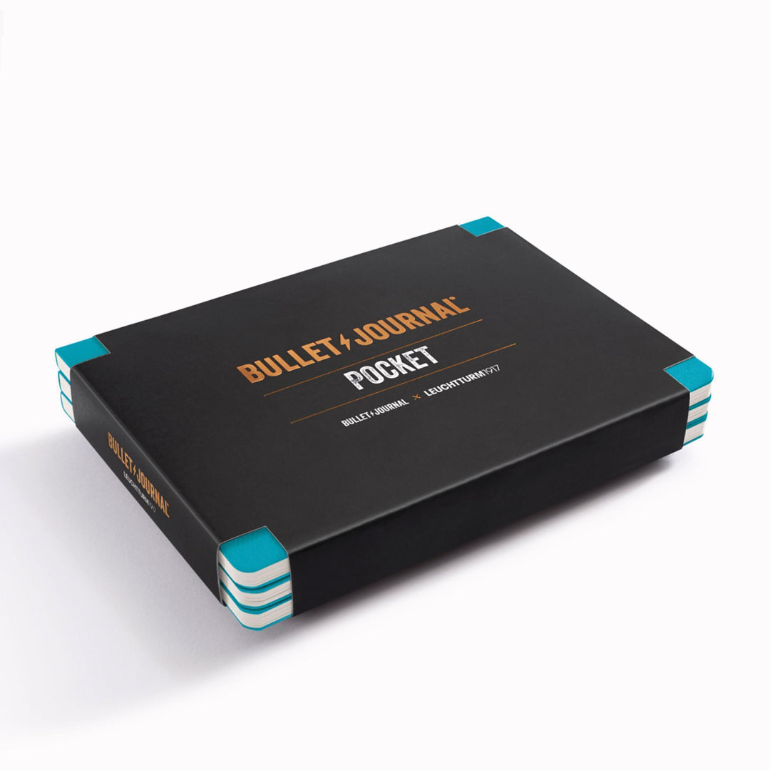 Bullet Journal Pocket | Dotted | A6 | Set of 3