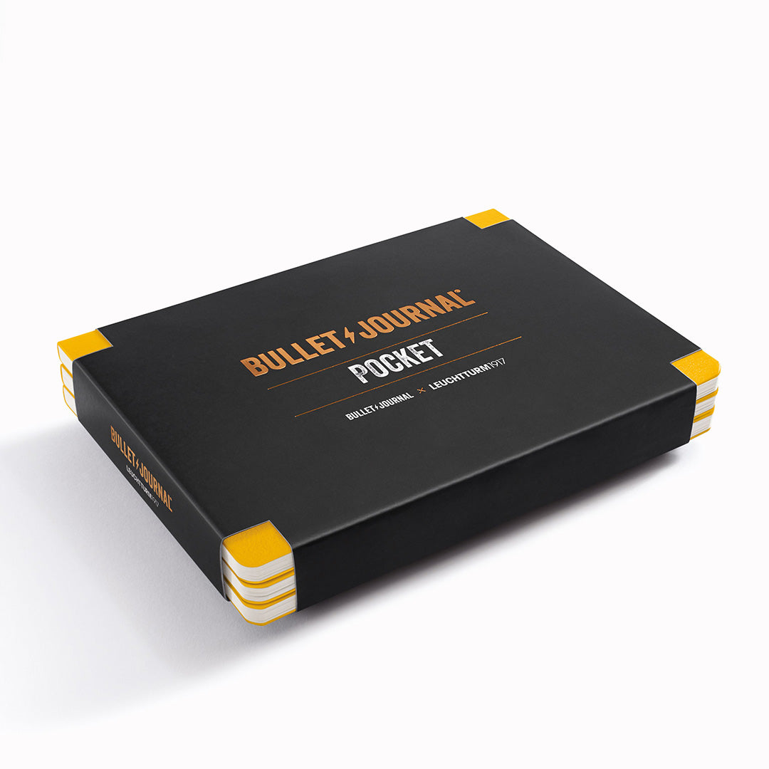 Bullet Journal Pocket | Dotted | A6 | Set of 3