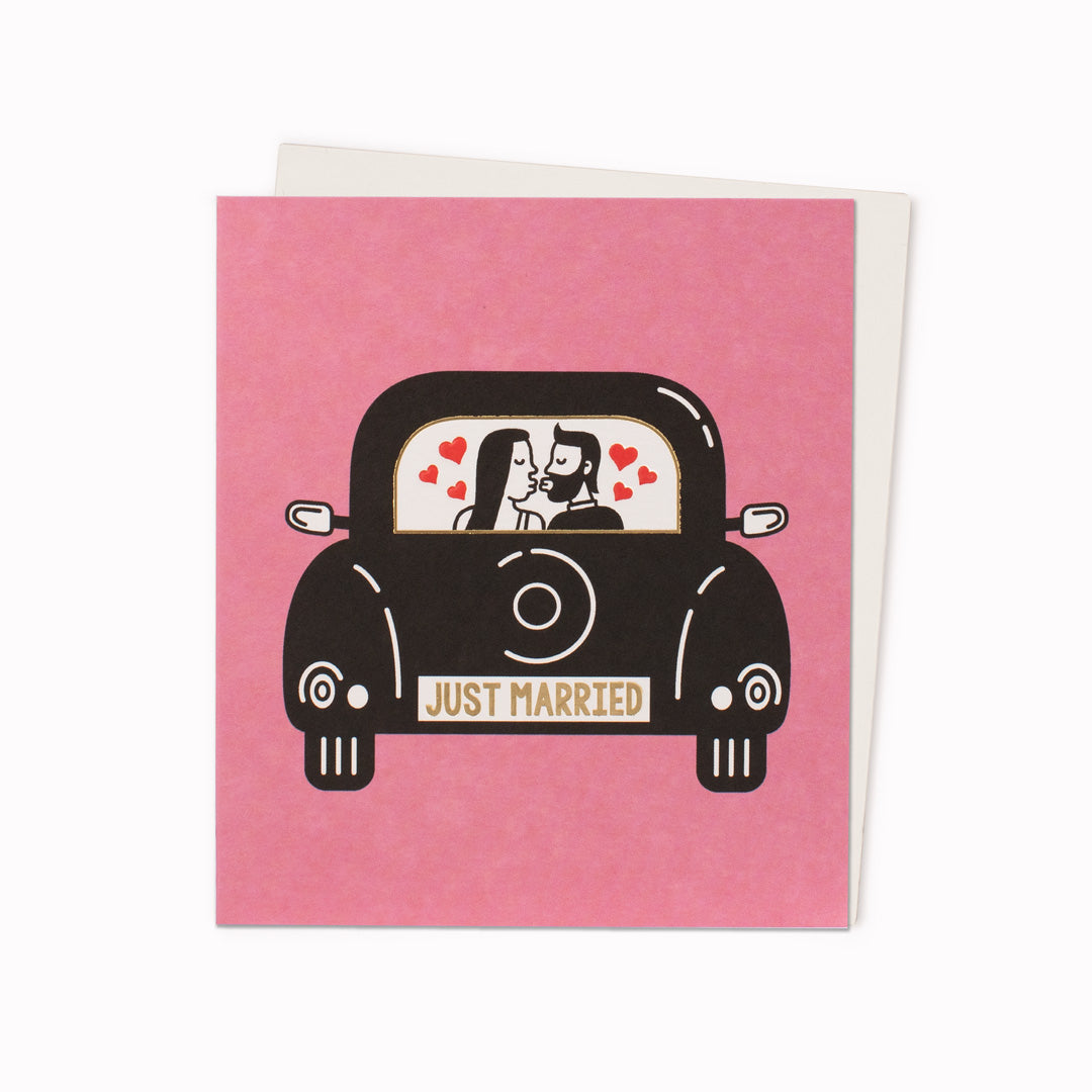 Just Married | Wedding Greeting Card