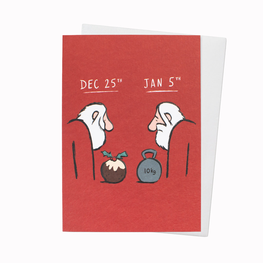 January Blues | Christmas Greeting Card