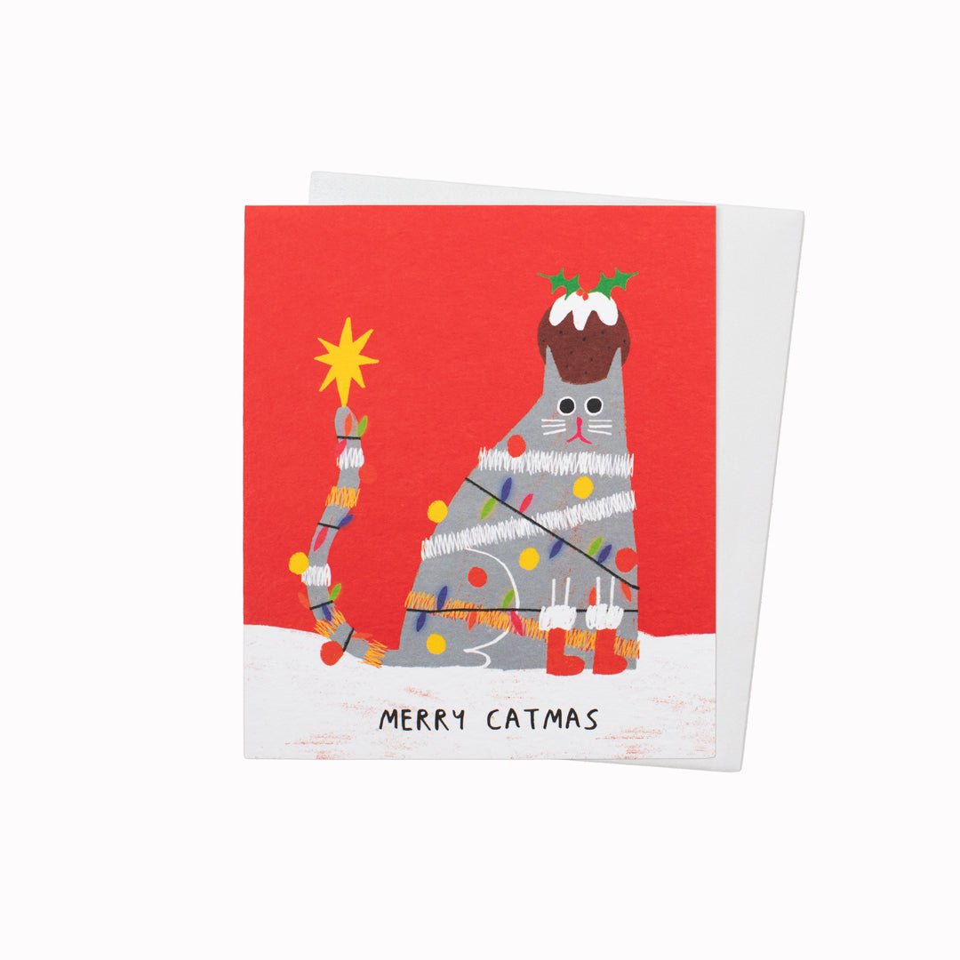 Merry Catmas | Christmas Greeting Card