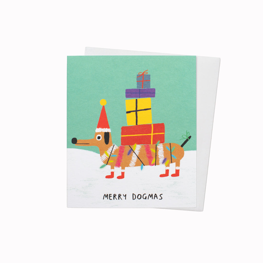 Merry Dogmas | Christmas Greeting Card