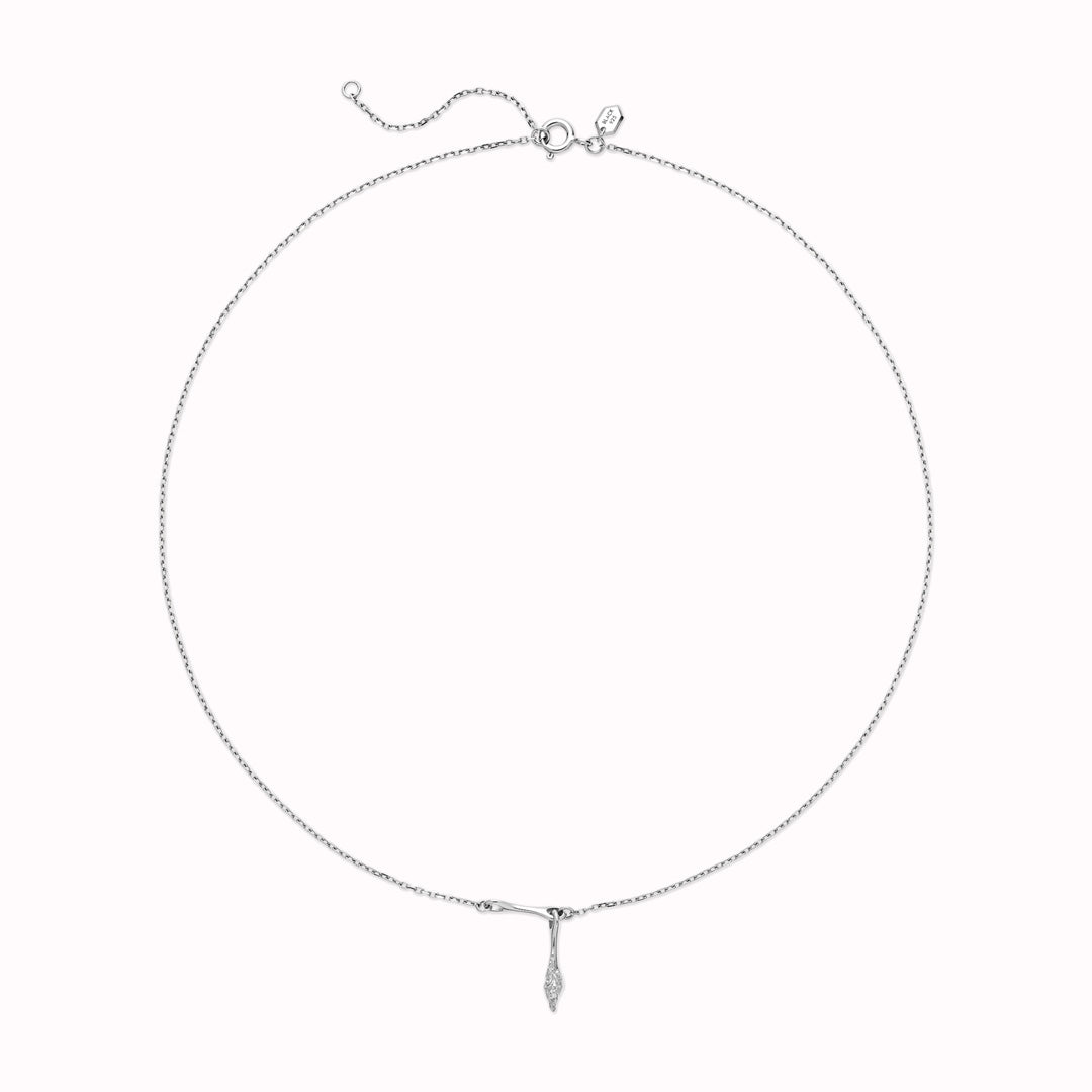 In Silver. Carrion necklace from Maria Black, a bold and captivating statement piece that elevates your style.