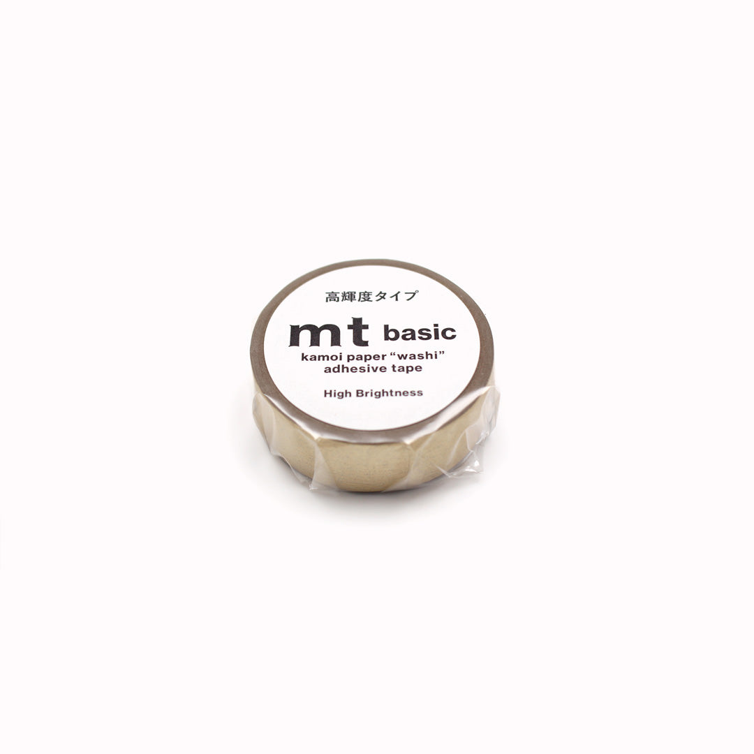 Champagne Gold Washi Tape from MT Tape is a versatile and decorative adhesive tape that can be used for various crafts and projects. It has a metallic gold colour that adds a touch of elegance and sophistication to any surface.