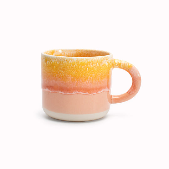 Sunset - These superb mugs have a nicely rounded handle and hold a good 'chuggable' serving of coffee or tea and all are handmade in the studio in Copenhagen.