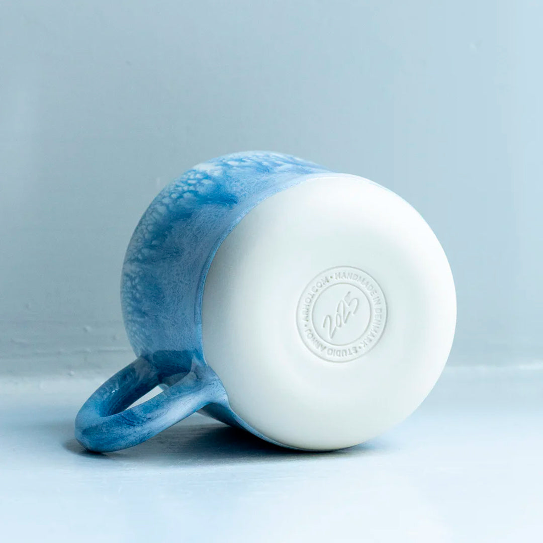 Columbia Chug Mug, A heavy glazed, Japanese inspired ceramic mug from Studio Arhoj. The Chug Mug features their trademark thick, hand poured coloured glaze which means that each mug is unique.