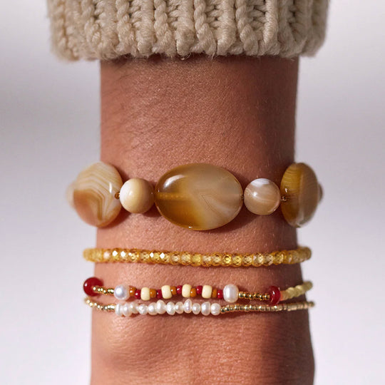 The Dizzy Moon Hazel bracelet by Anni Lu is new for AW25 from their Western inspired Lucky Star collection