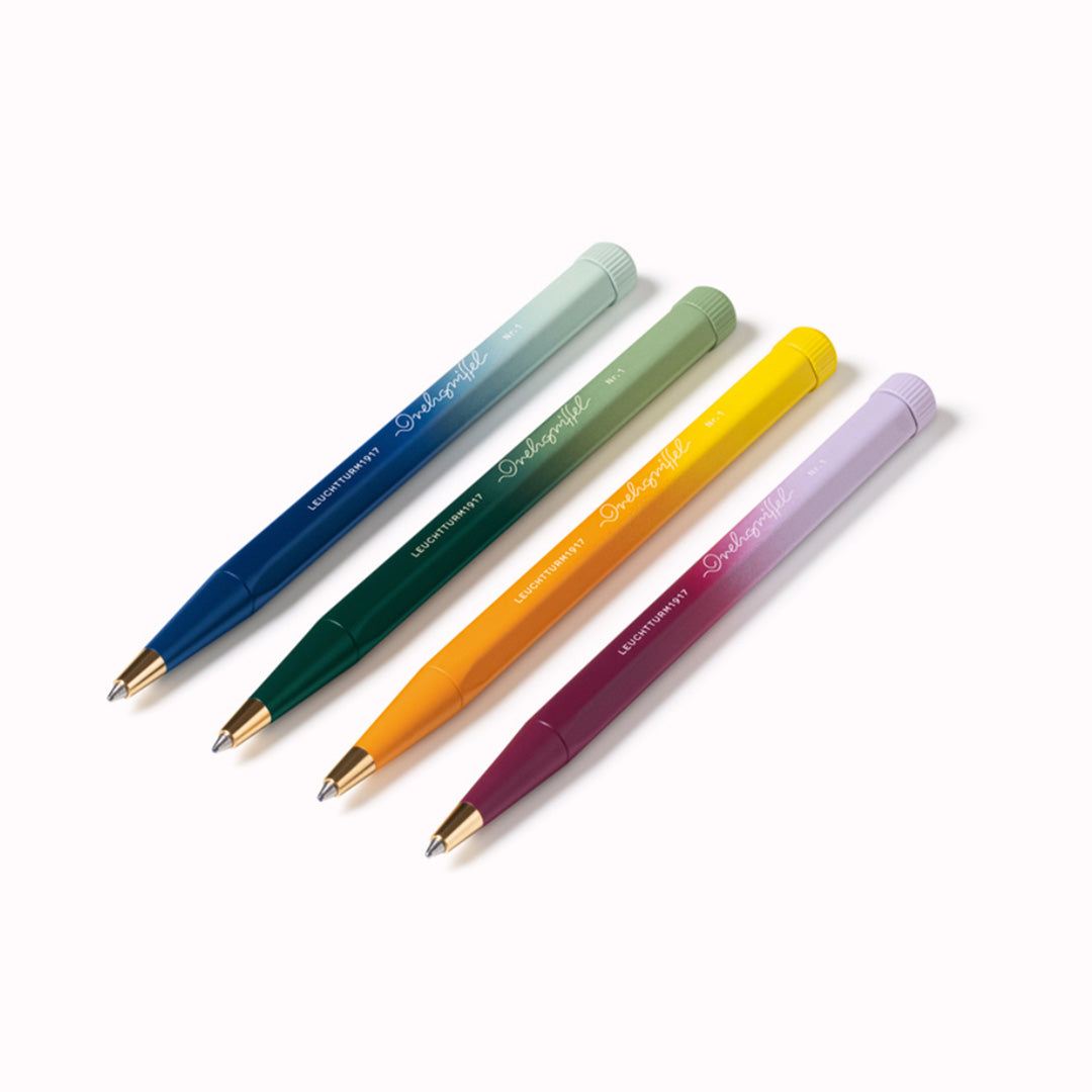 The Gradient Edition has a limited edition striking gradient design, Hand sprayed lacquer and sealed with a clear protective coat, no 2 pens are the same.