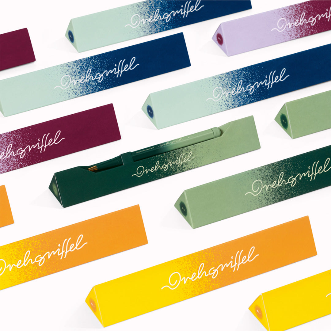 The Gradient Edition has a limited edition striking gradient design, Hand sprayed lacquer and sealed with a clear protective coat, no 2 pens are the same.