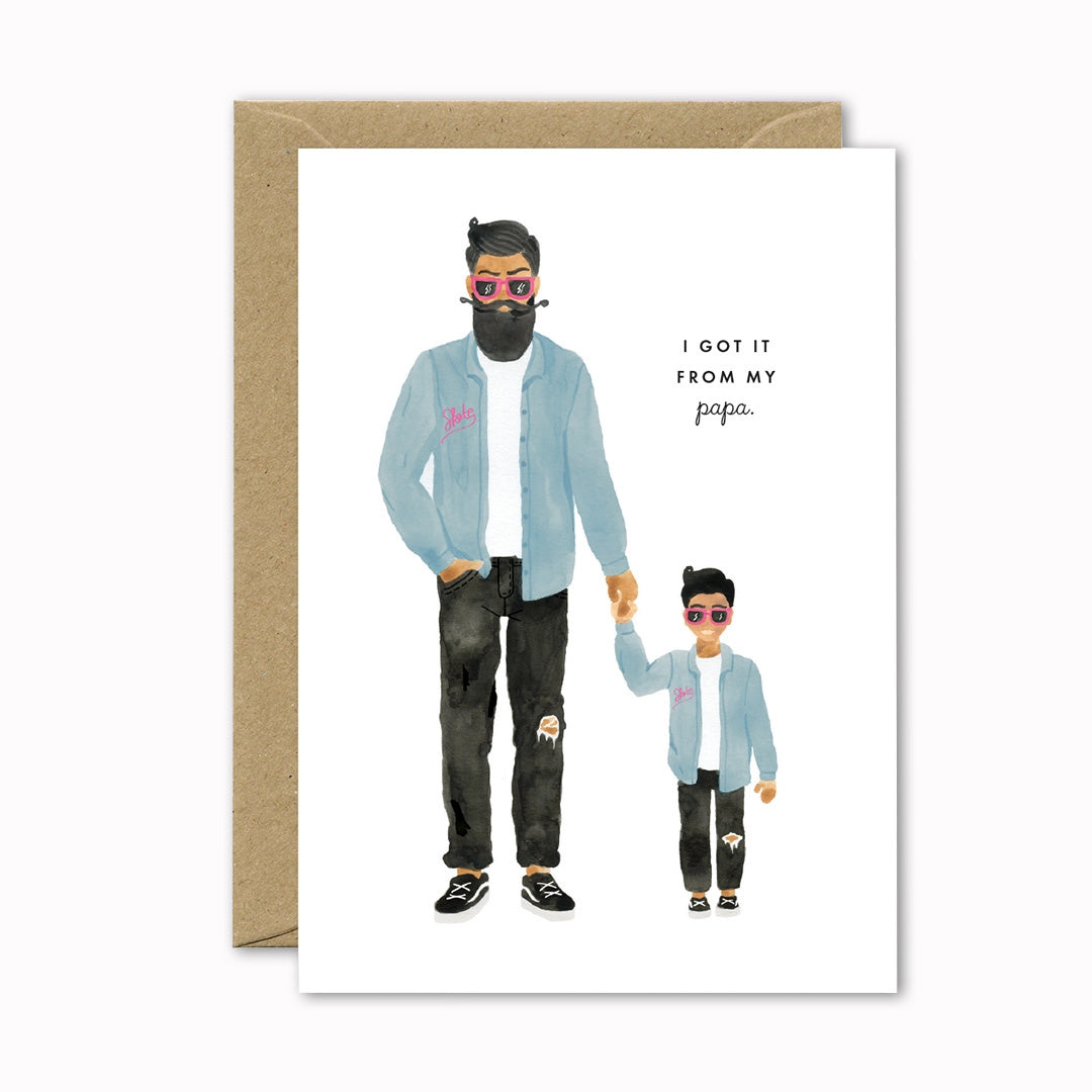 Fathers Day Card available from USTUDIO