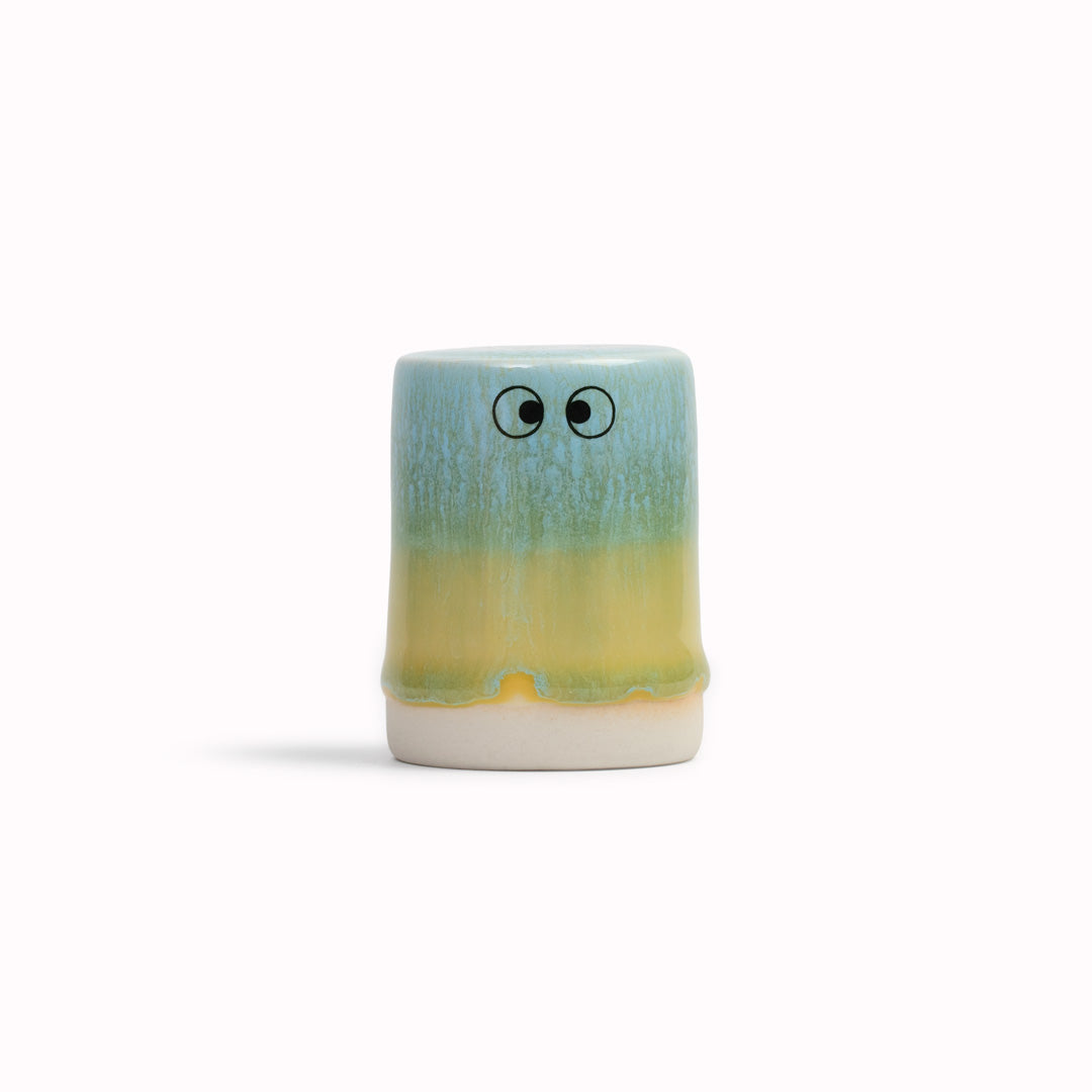 Meet Buto! A hand glazed ceramic figurine created as a close relative of the classic Arhoj Ghost.