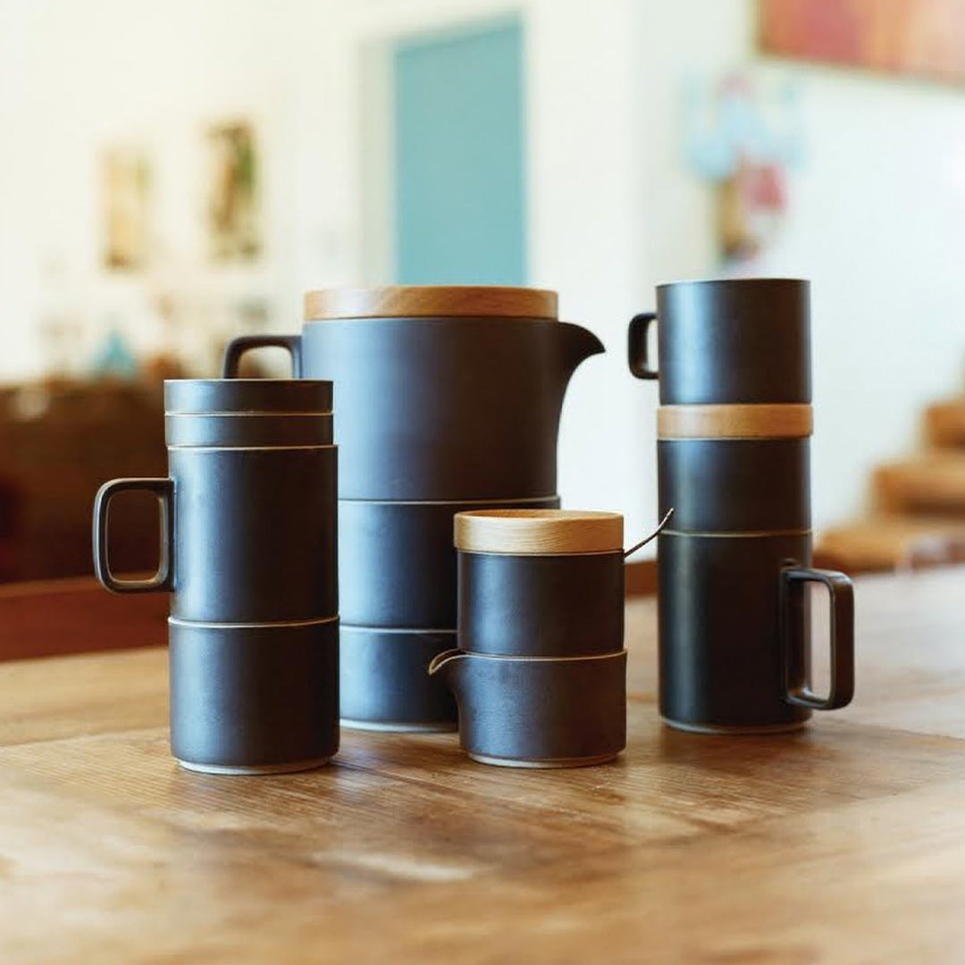 Collection of Hasami Porcelain. They are a Japanese pottery based in the historic town of Hasami in Nagasaki Prefecture, one of the foremost pottery districts in Japan. Hasami Porcelain began crafting its porcelainware almost 400 years ago during the Edo period