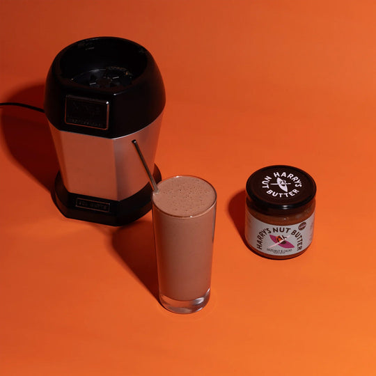 Harry's Nut Butter offers a delightful blend of hazelnut and cacao in their products, creating a rich and indulgent treat for those who appreciate the finer things in life.