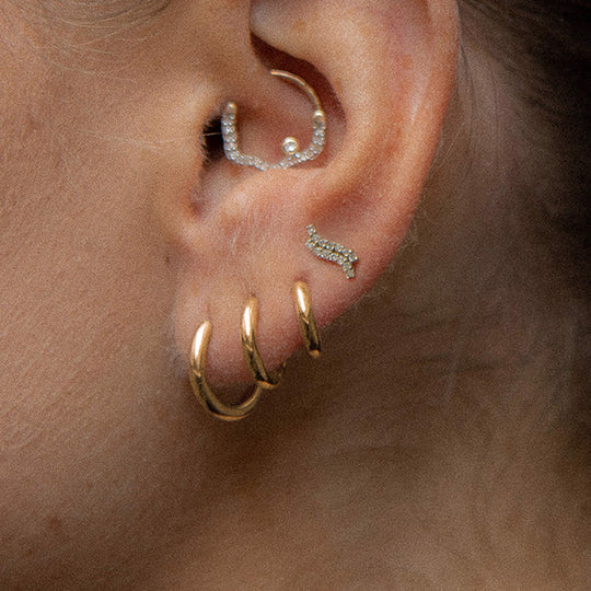 Marco Muggy 6 - Silver or Gold from Maria Black as worn