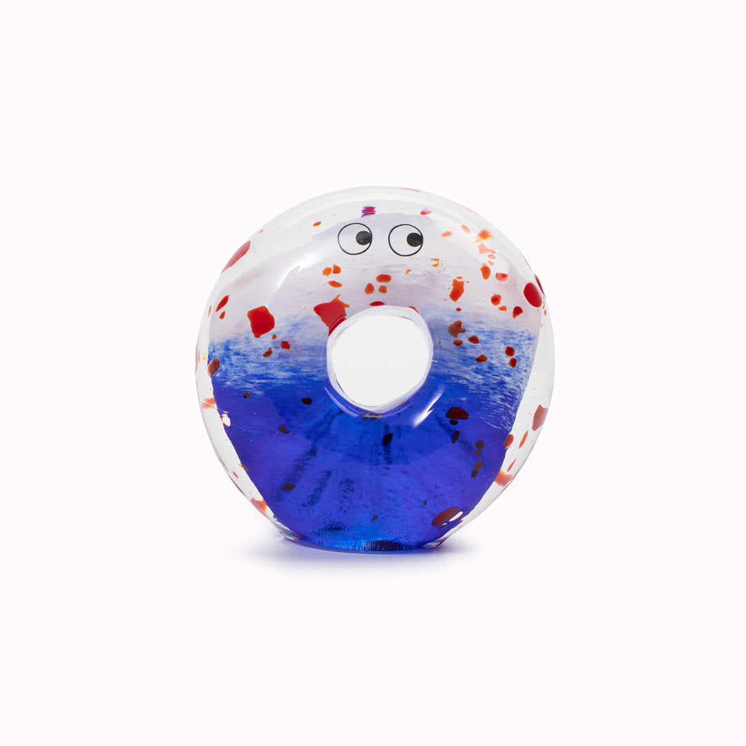 Crystal Blob | Glass Figurine | Donut