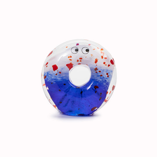 Crystal Blob | Glass Figurine | Donut