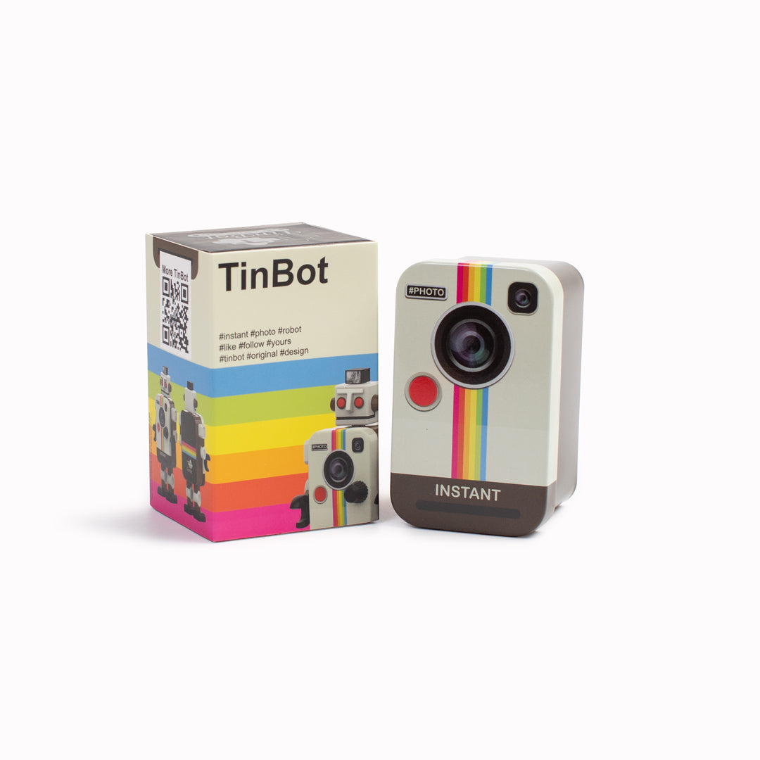 Each one has roots in nostalgic popular culture with 'Instant' based on the iconic vintage Polaroid instant camera.