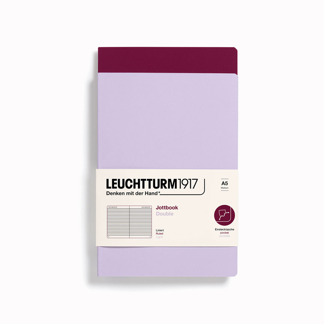 Jottbook Double | Ruled | A5