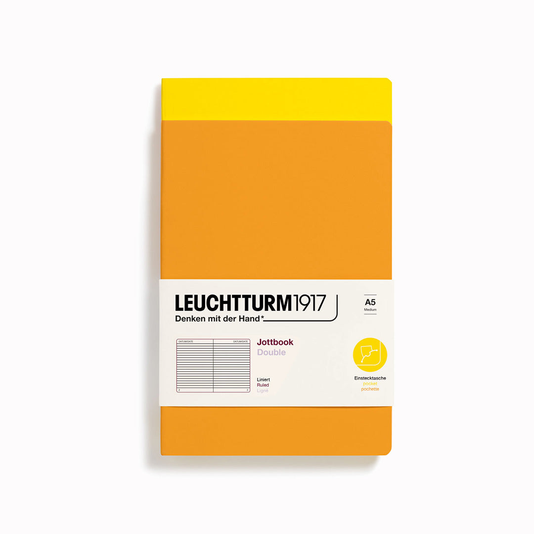 Jottbook Double | Ruled | A5