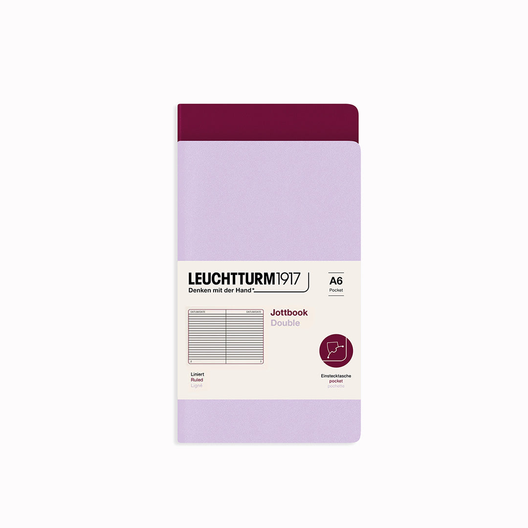 Jottbook Double | Ruled | A6