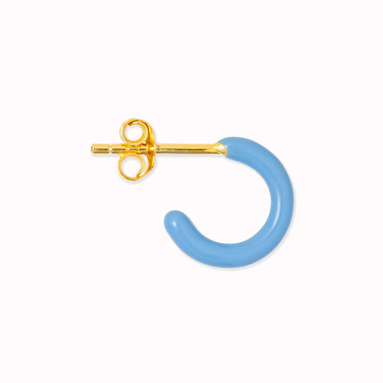Light blue  Colour Hoop | Hoop Earring from Lulu Copenhagen