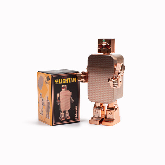Each one has roots in nostalgic popular culture with 'Lightan' being a collab with the Mecha anime series - Lightan the Golden Warrior, popular in 80's Hong Kong.