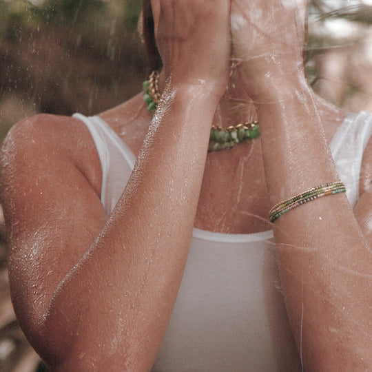 Liquid Gold Necklace | Gold Plate