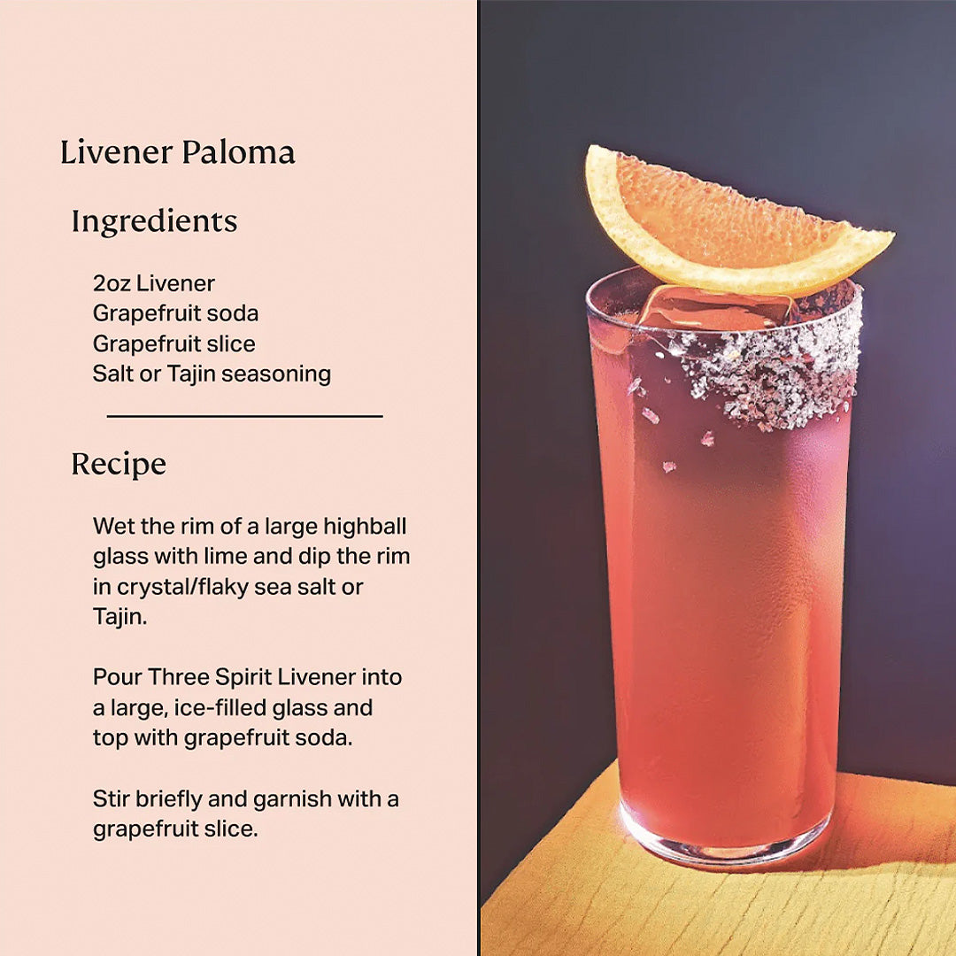 Three Spirit Livener | No Alcohol Spirit | 500ml